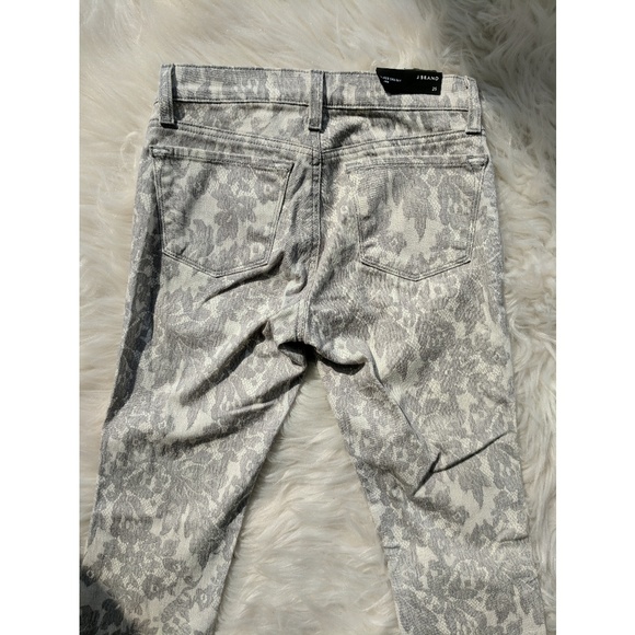 J Brand Floral Print Super Skinny Mid-Rise - Picture 7 of 8